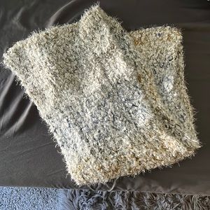 Beautiful scoop neck scarf